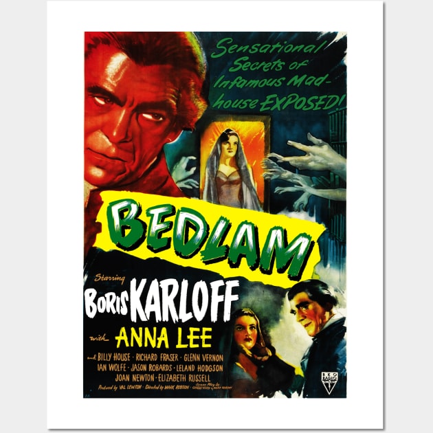 Bedlam (1946) 1 Wall Art by GardenOfNightmares